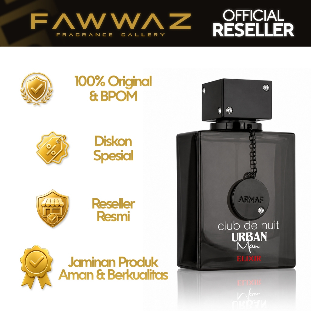 Jual Armaf CDN Urban Man Elixir EDP 105ml – Parfum Pria Tahan Lama