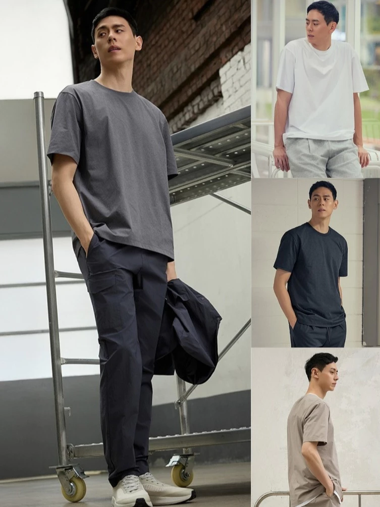 Kaos Lengan Pendek Pria STL Fresh Perfect Short-Sleeve Tee - 3233