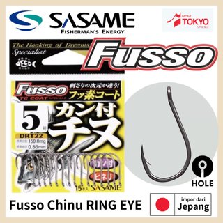 Mata Kail Pancing Sasame Fusso Chinu Ring Eye dengan Lubang Original Japan