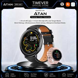 Timever GPS Mini Smartwatch Strava 1ATM Pria