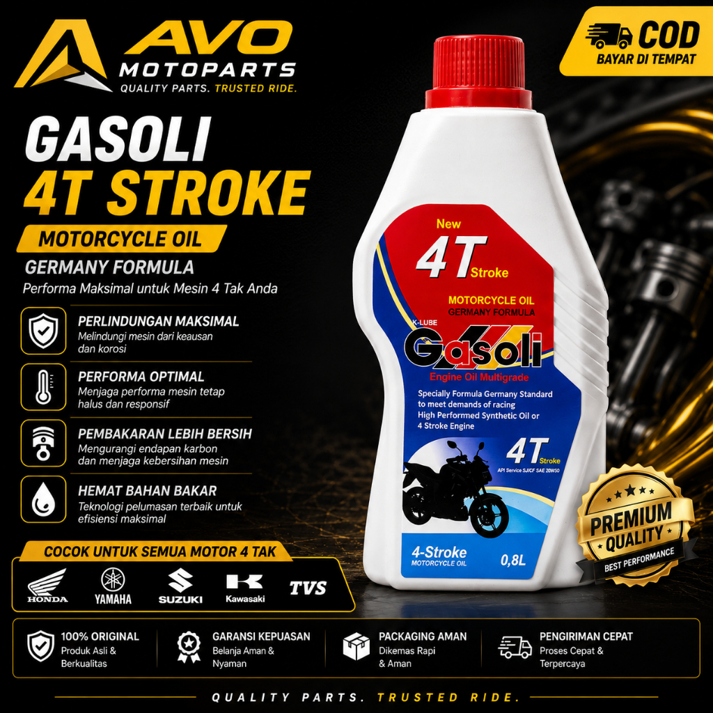 Jual Oli 4 Tak Terlengkap & Harga Terbaru Oktober 2026 | Shopee Indonesia