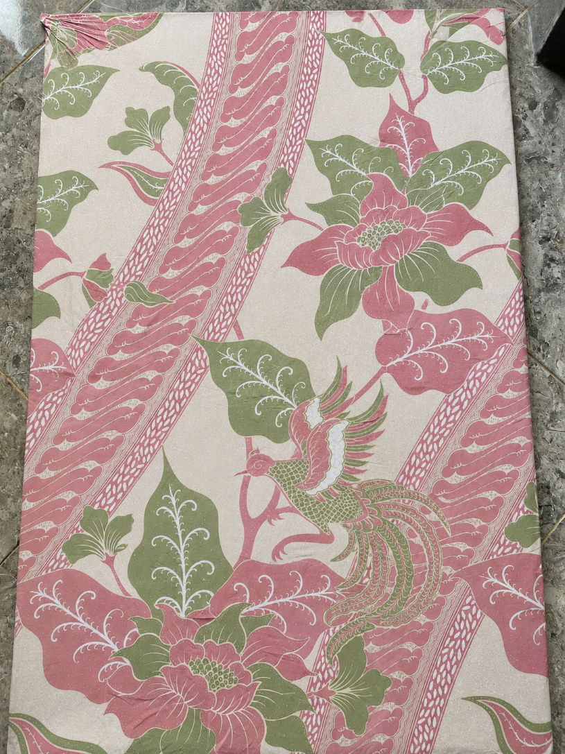 Jual Kain Batik Motif Parang Manuk Soft Pink Premium Katun Halus ...