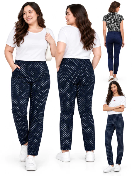 Celana Panjang Wanita Anti Begah TCB Essentials Easy Ankle Pants - 3314