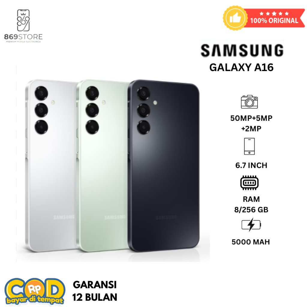 Jual Samsung A16 Lte Terlengkap & Harga Terbaru September 2026 | Shopee ...
