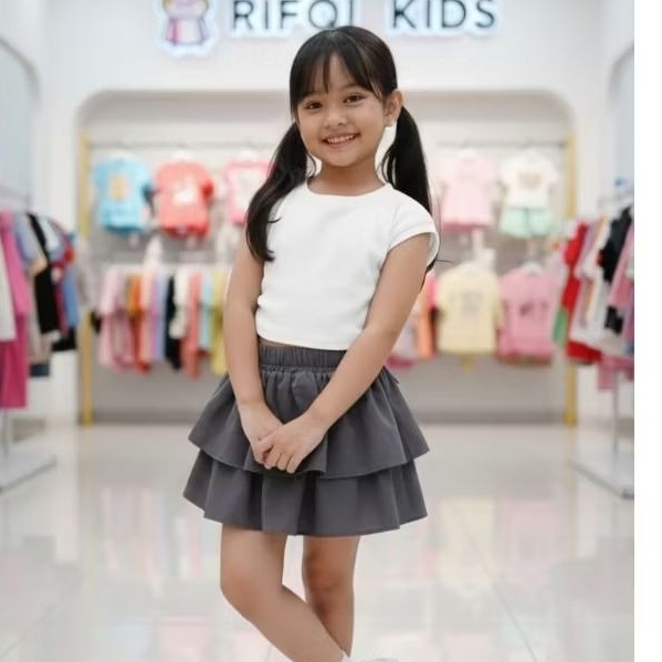 Jual setelan rok vior tabolabale anak perempuan lucu dan imut | Shopee ...