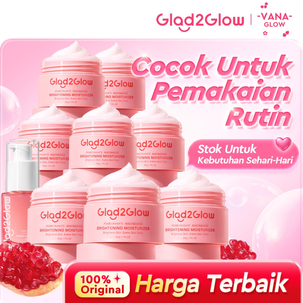 Glad2Glow 8PCS Moisturizer Set For All Skin Types