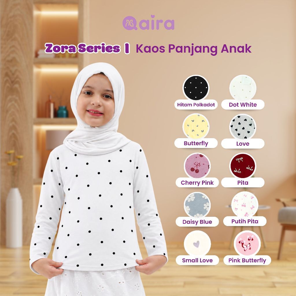 Cari kaos anak buat dipakai gantian terus? Zora boleh masuk list!
