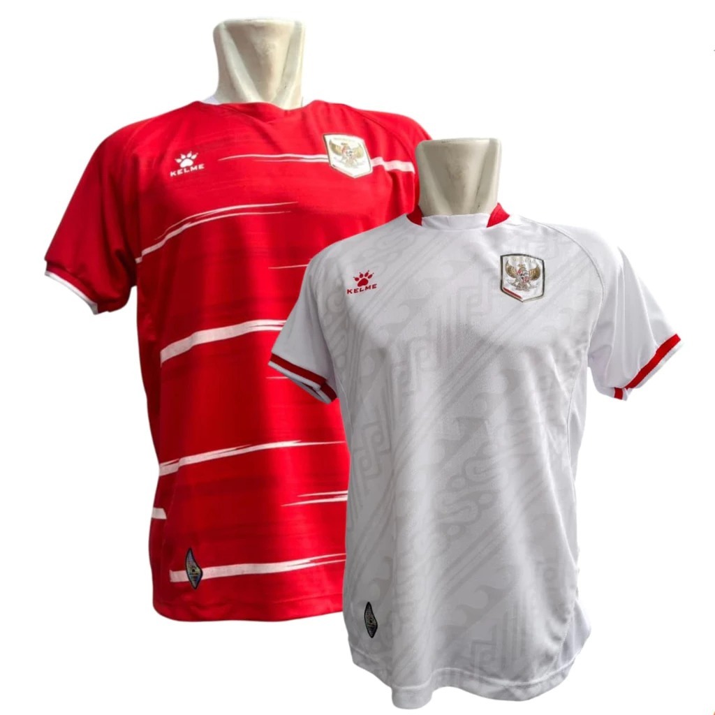 Jual PREMIUM BAJU JERSEY BOLA TIMNAS INDONESIA TERBARU 2026 2027 KELME ...