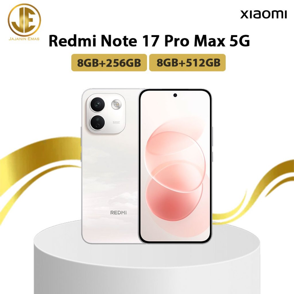 Jual Xiaomi Redmi Note 17 Pro Max 5G 8/256GB 8/512GB Garansi Resmi ...