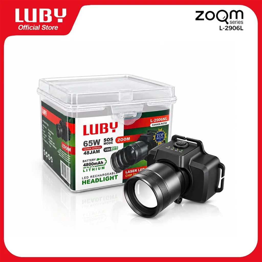 Headlamp zoom LUBY L-2906