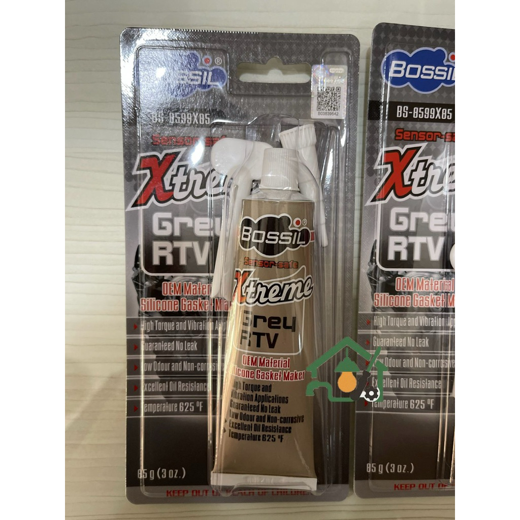 Jual LEM BOSSIL XTREAM WARNA GREY LEM GASKET MESIN 85gr | Shopee Indonesia
