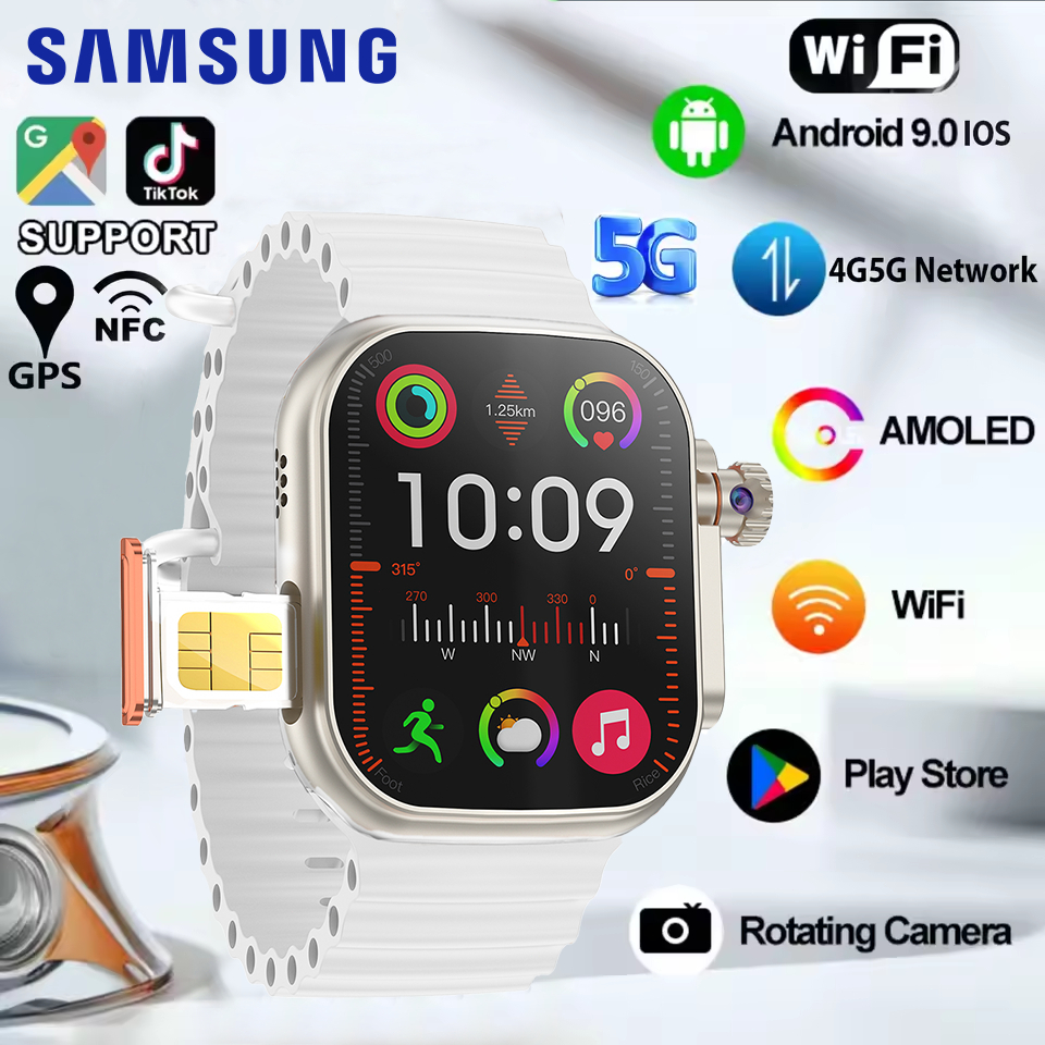 Jual [4G Sim card] ORI Samsung Smartwatch B31G Ultra ROM/RAM:4+64GB ...