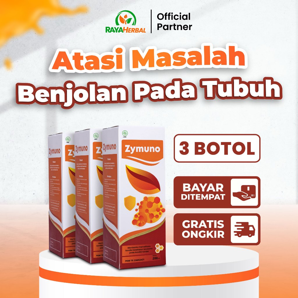 Zymuno Original Madu Pelancar haid Promil Atasi Tumor Kanker Kista Miom Keputihan & Benjolan