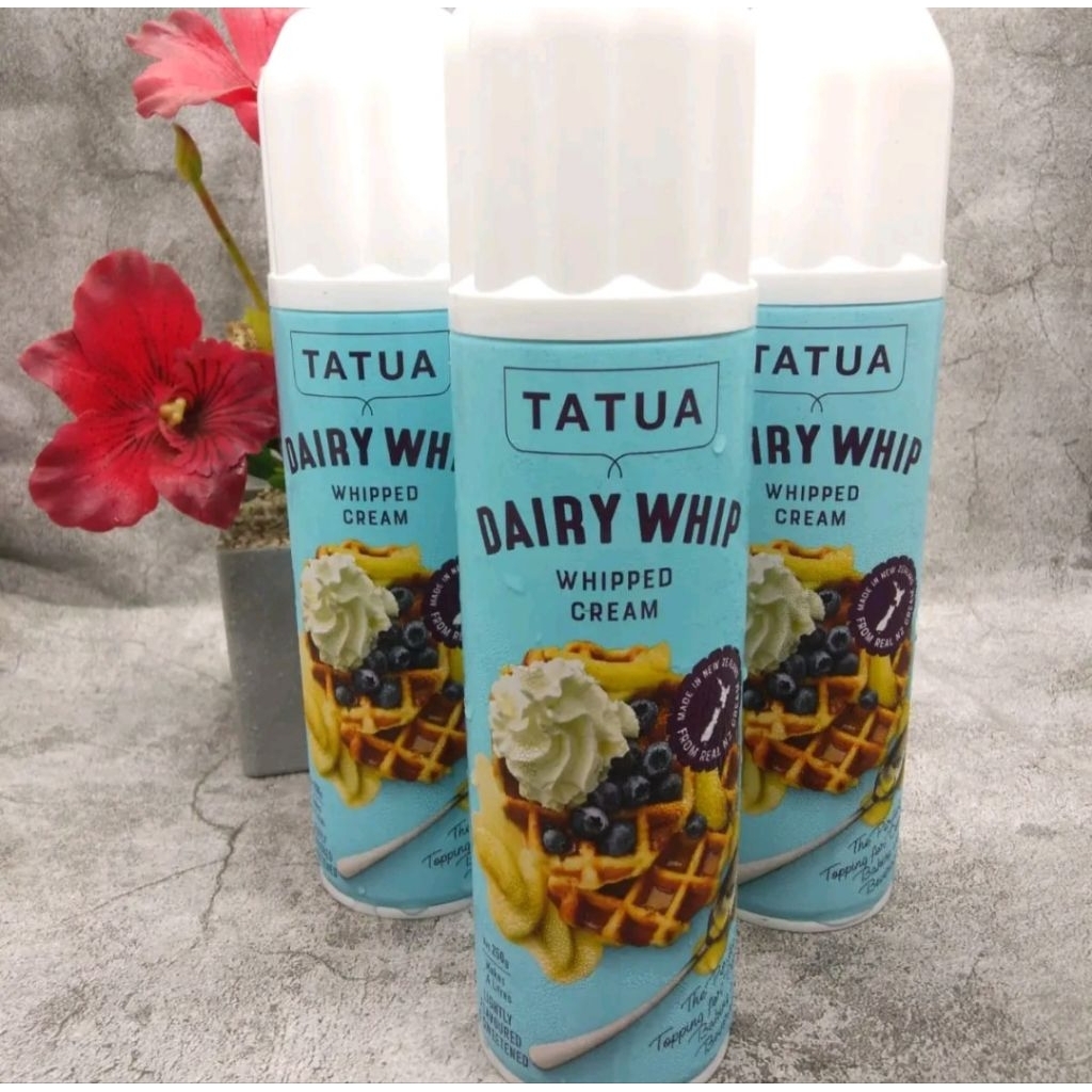 Jual Tatua Aerosol Whipped Cream Semprot 250gr | Shopee Indonesia