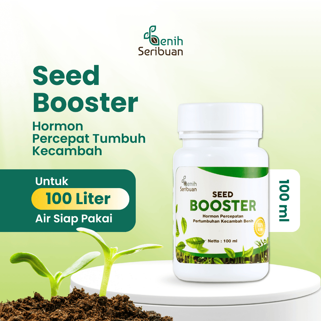 Benih Seribuan - Seed Booster Hormon Pemicu Perkecambahan Benih Germenasi 100 mL