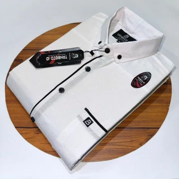Kemeja Polos Lengan Pendek Pria Kemeja Polos Motif List Kemeja Lengan Pendek Becco