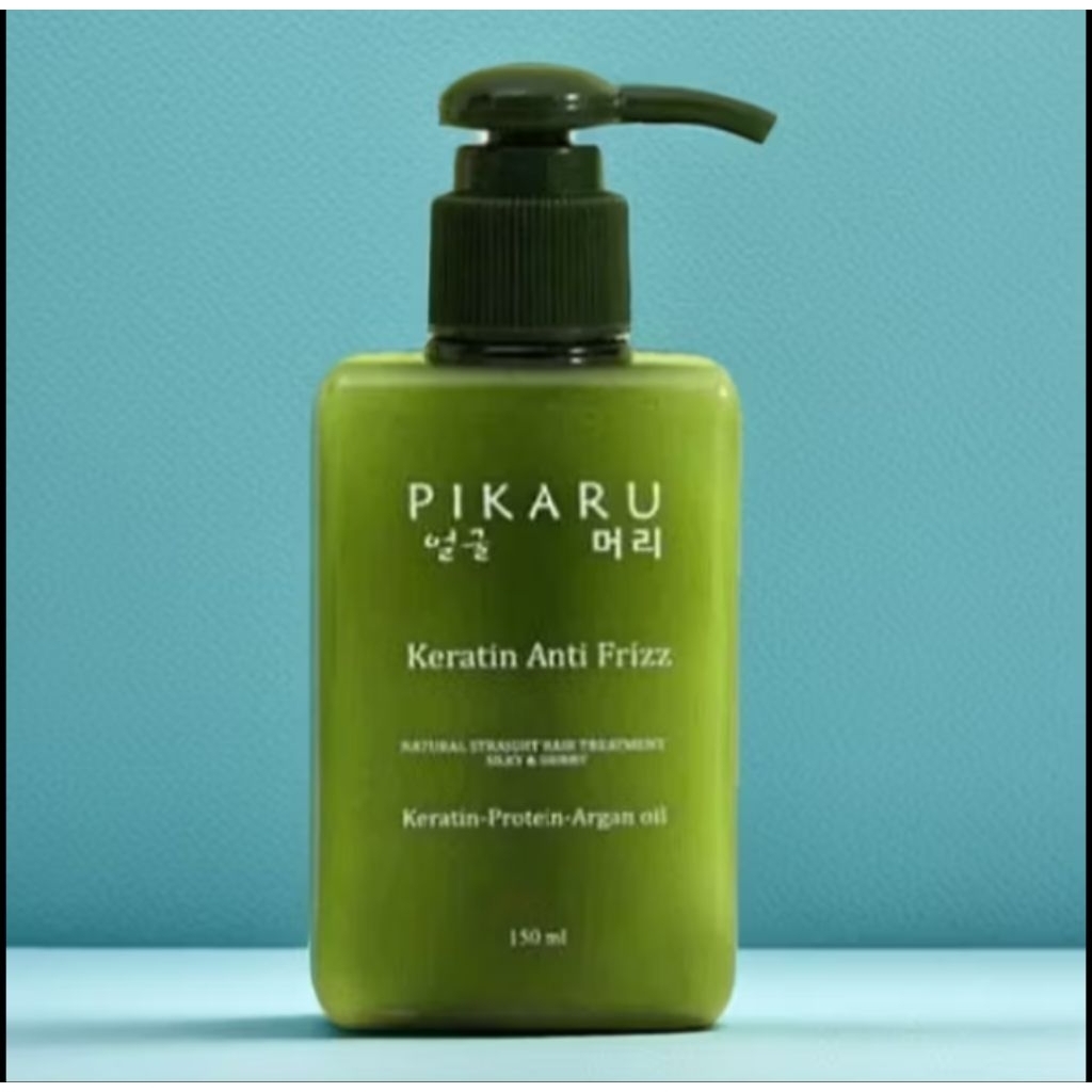 Jual Pikaru Natural Ingredients Keratin Treatment Anti Frizz 150 ML ...