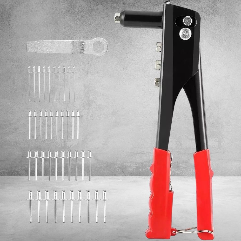 Jual T-REX HAND RIVETER / Tang Rivet T-REX 10 Inch Bahan Besi Kepala 3 ...