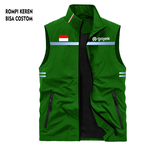Jual Rompi Scotlight Rompi Motor Pria Gojek Terbaru Rompi Driver Ojol ...