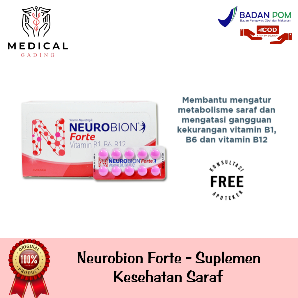 Jual Neurobion Merah Terlengkap & Harga Terbaru Juli 2026 | Shopee ...