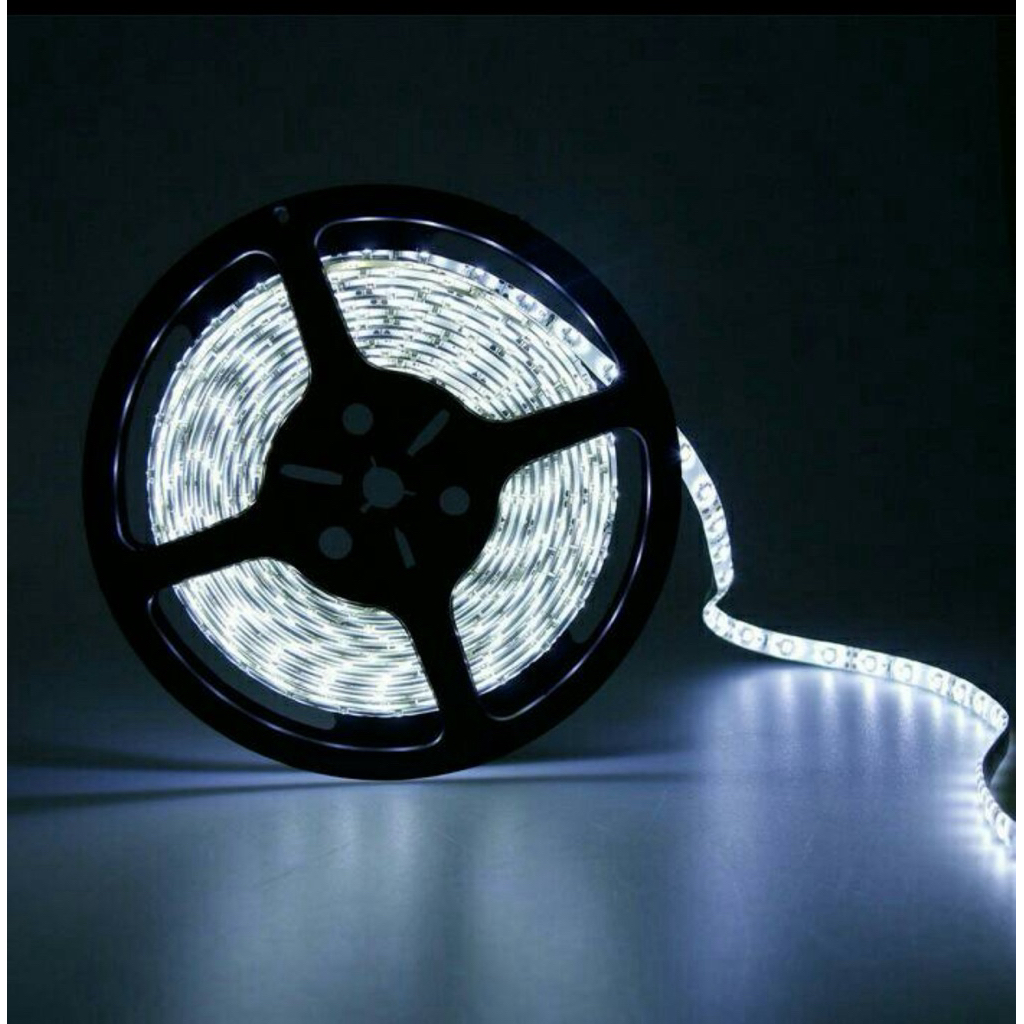 Jual 10 Rol Led Strip Flexible 5050 300 Led/Roll 24V Waterproof Putih ...