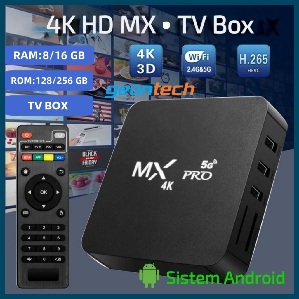 Mxq 4k 5g Mx Pro Smart Tv Box Jual 【????????】MX PRO Smart TV Box