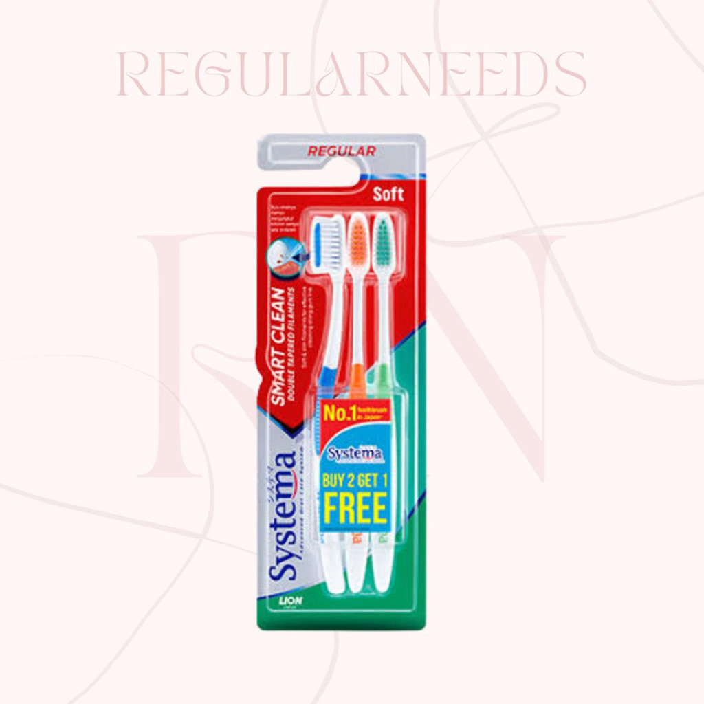 Jual Systema Sikat Gigi Smart Clean isi 3 Pcs | Shopee Indonesia
