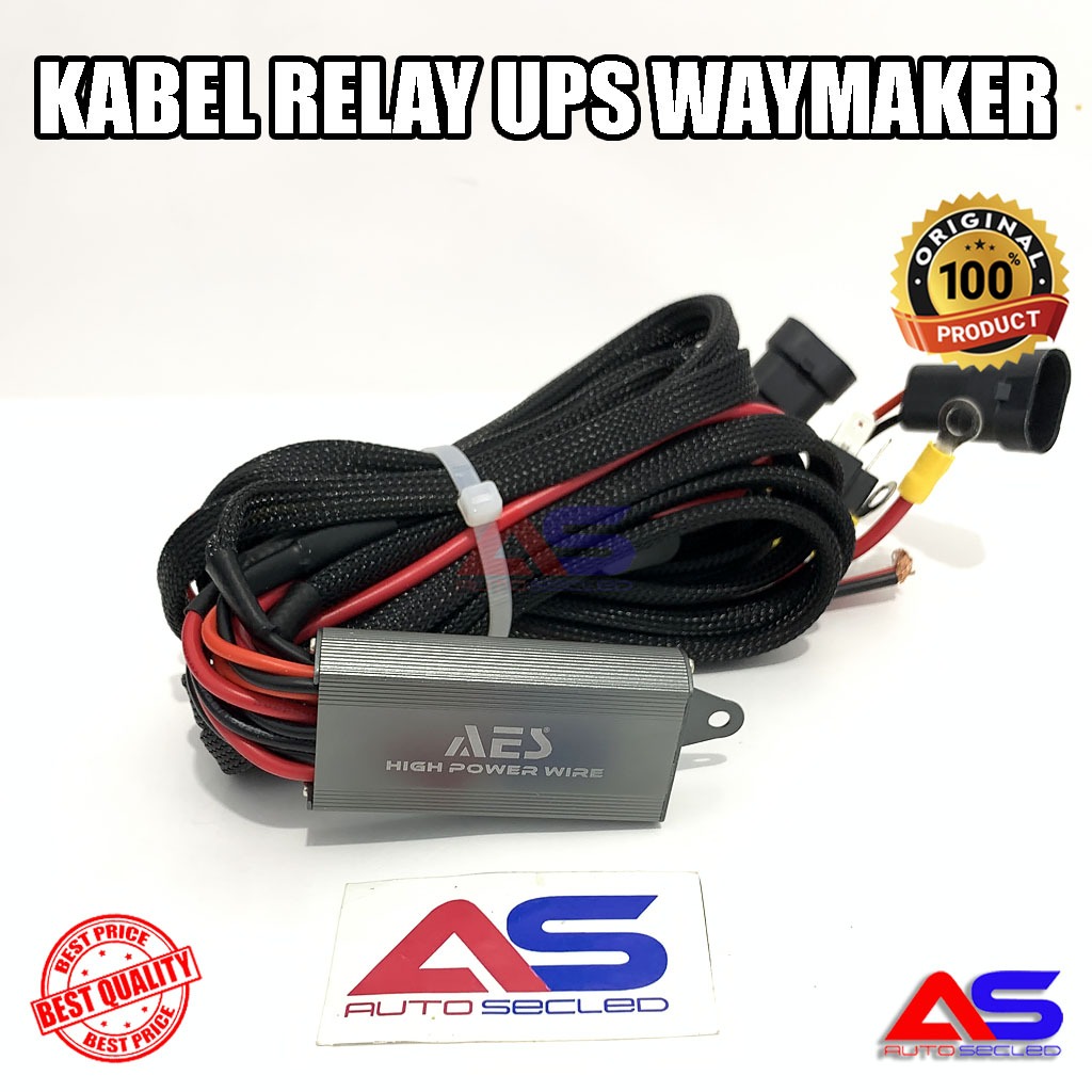Jual RELAY ADAPTER BILED 24 VOLT ORIGINAL AES UPS WAYMAKER KABEL RELAY ...