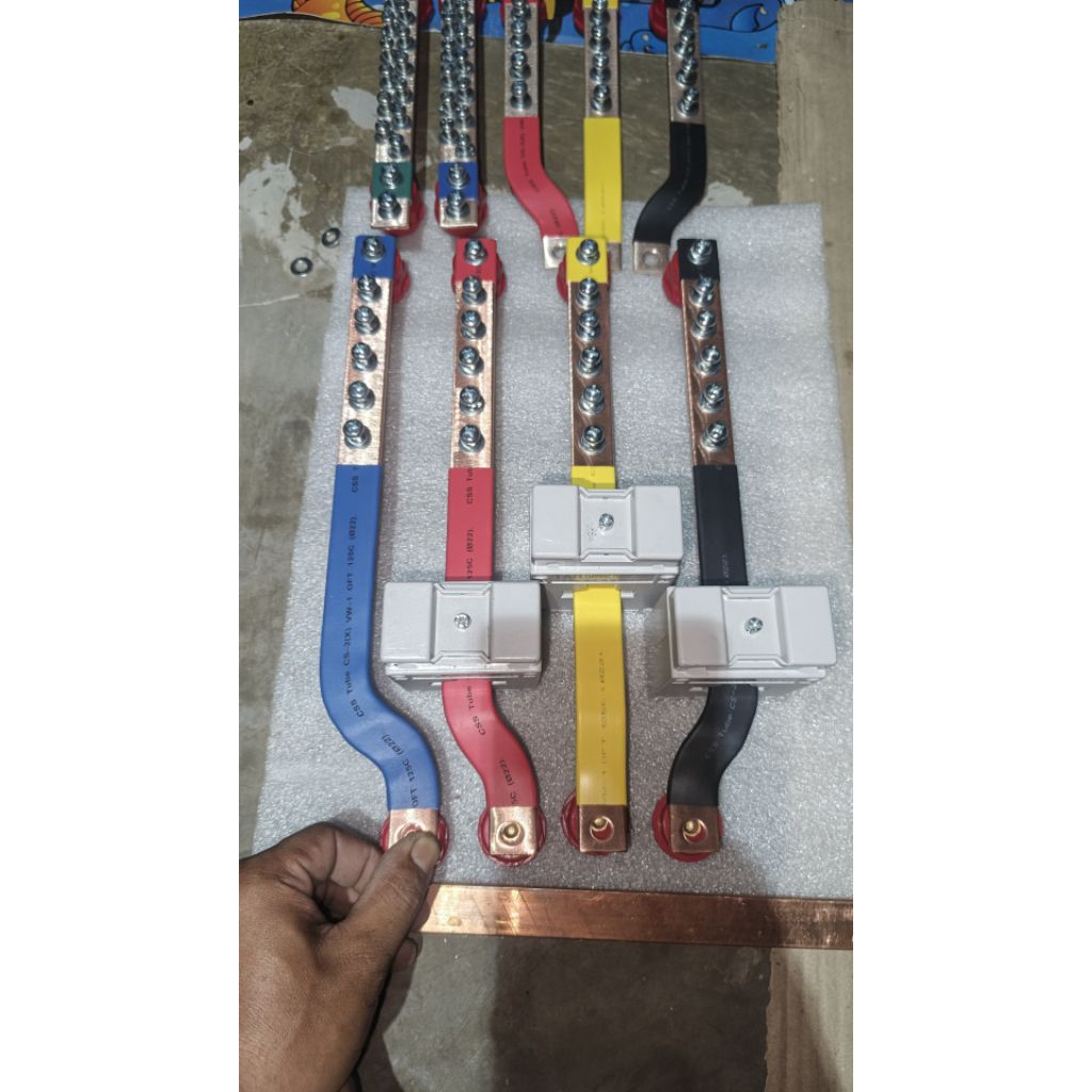 Jual BUSBAR 3×20 RSTN PANJANG 30 CM UNTUK MCCB 4P 125A | Shopee Indonesia