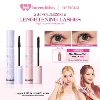 [BEST SELLING] BNB barenbliss High To Volume Mascara Long Lasting Waterproof Smudgeproof Maskara dengan Vitamin E 24 Jam Panjang & Lentik Tanpa Gumpal