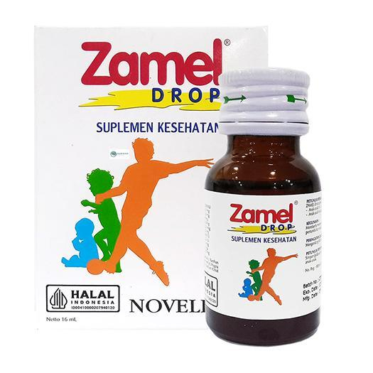 Jual Zamel Drop 16 mL - Multivitamin Pertumbuhan Anak / Zamel Drops ...