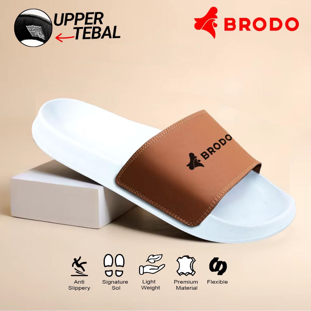 Jual BRODO - Sandal Selop Casual Pria Sendal Slide Broslides Model ...
