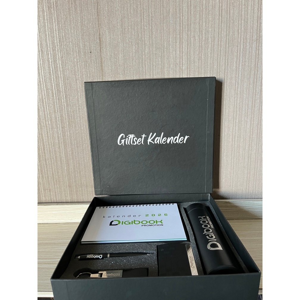 Jual Custom Gift Exlusif KALENDER MEJA 2026 PACKING HARD BOX - Kalender ...