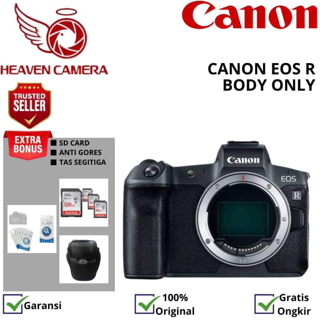 Jual CANON EOS R BODY ONLY / CANON EOS R / EOS R MIRRORLESS / CANON EOS ...