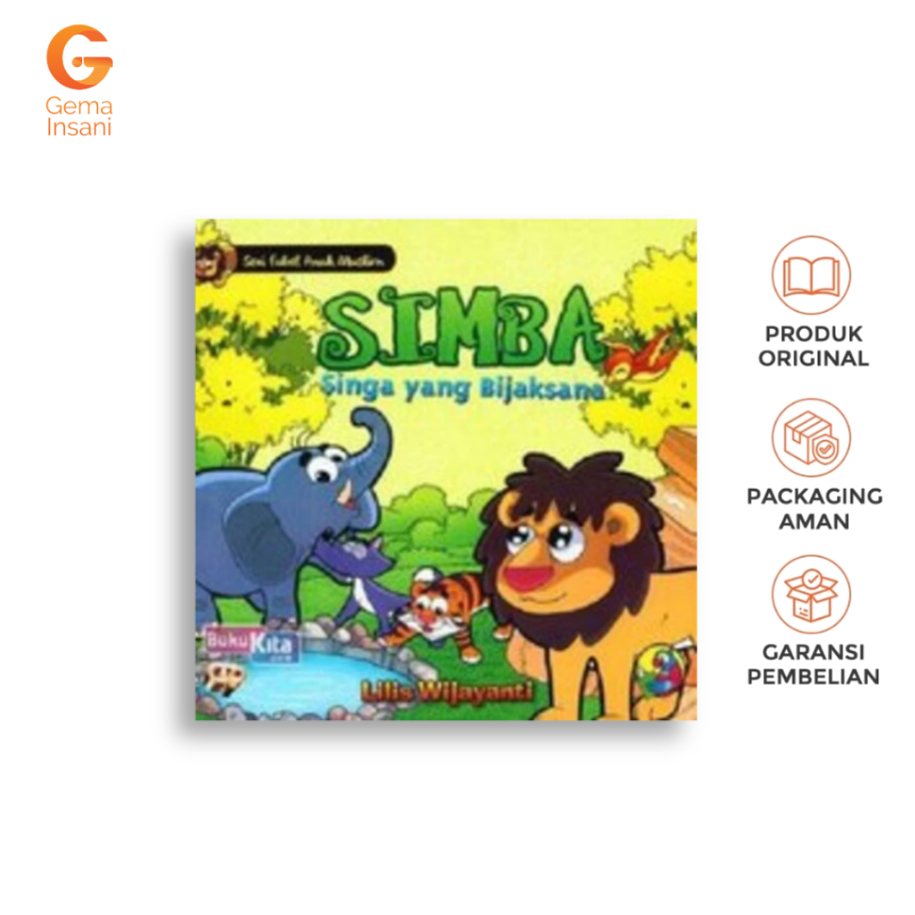 Jual Buku Dongeng Anak Seri Fabel Anak Muslim: Simba - Singa Yang ...