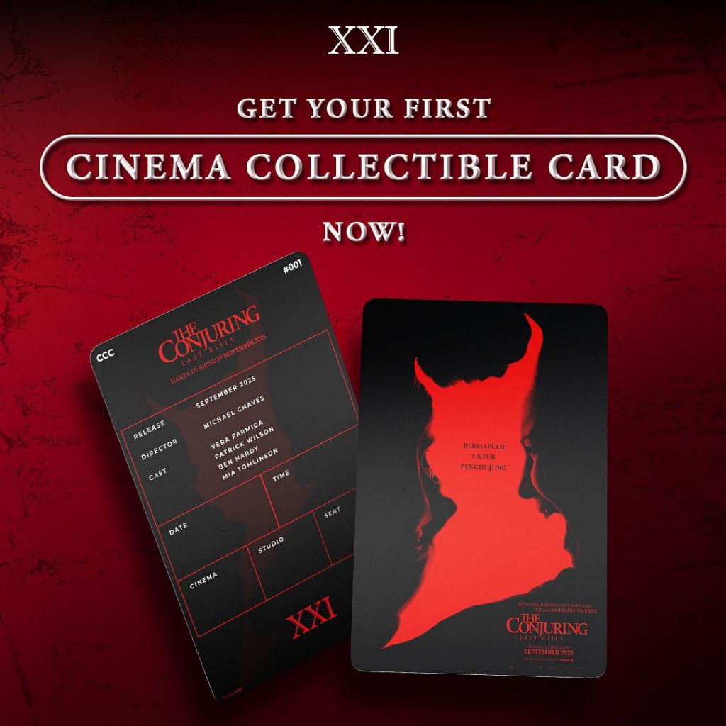 Jual The Conjuring: Last Rites Cinema Collectible Card VERSI REGULAR ...