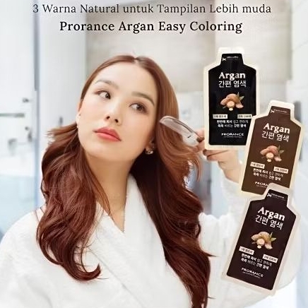 Jual ISI 5 PCS PEWARNA CAT RAMBUT SHAMPOO | ARGAN PRORANCE MADE IN ...
