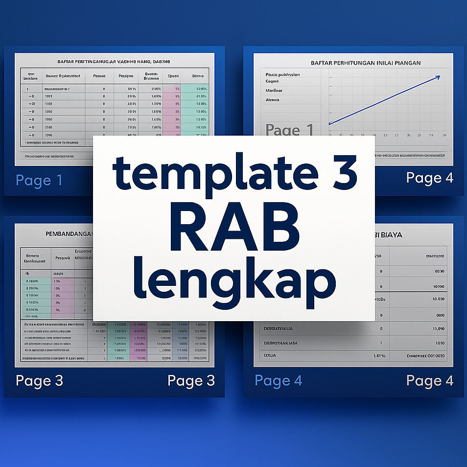 Jual KUMPULAN RUMUS OTOMATIS RAB LENGKAP - EXCEL PREMIUM MUDAH ...