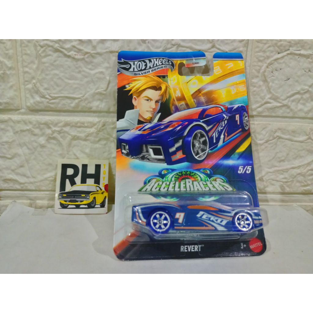 Jual Hot Wheels Revert Reverb Acceleracers silver series legends teku ...
