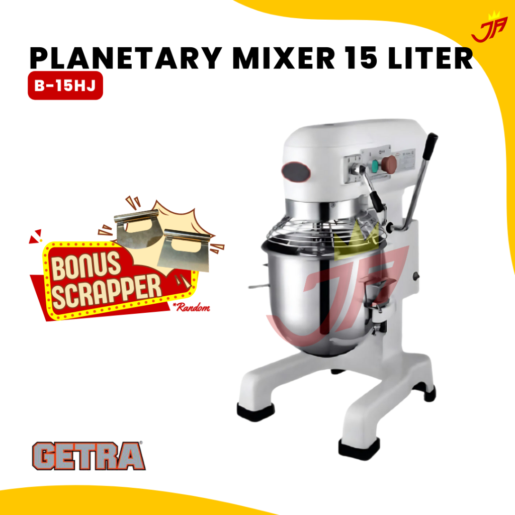 Jual GETRA - Planetary Mixer 15 Liter Type B-15HJ / B15 HJ / B15-HJ ...