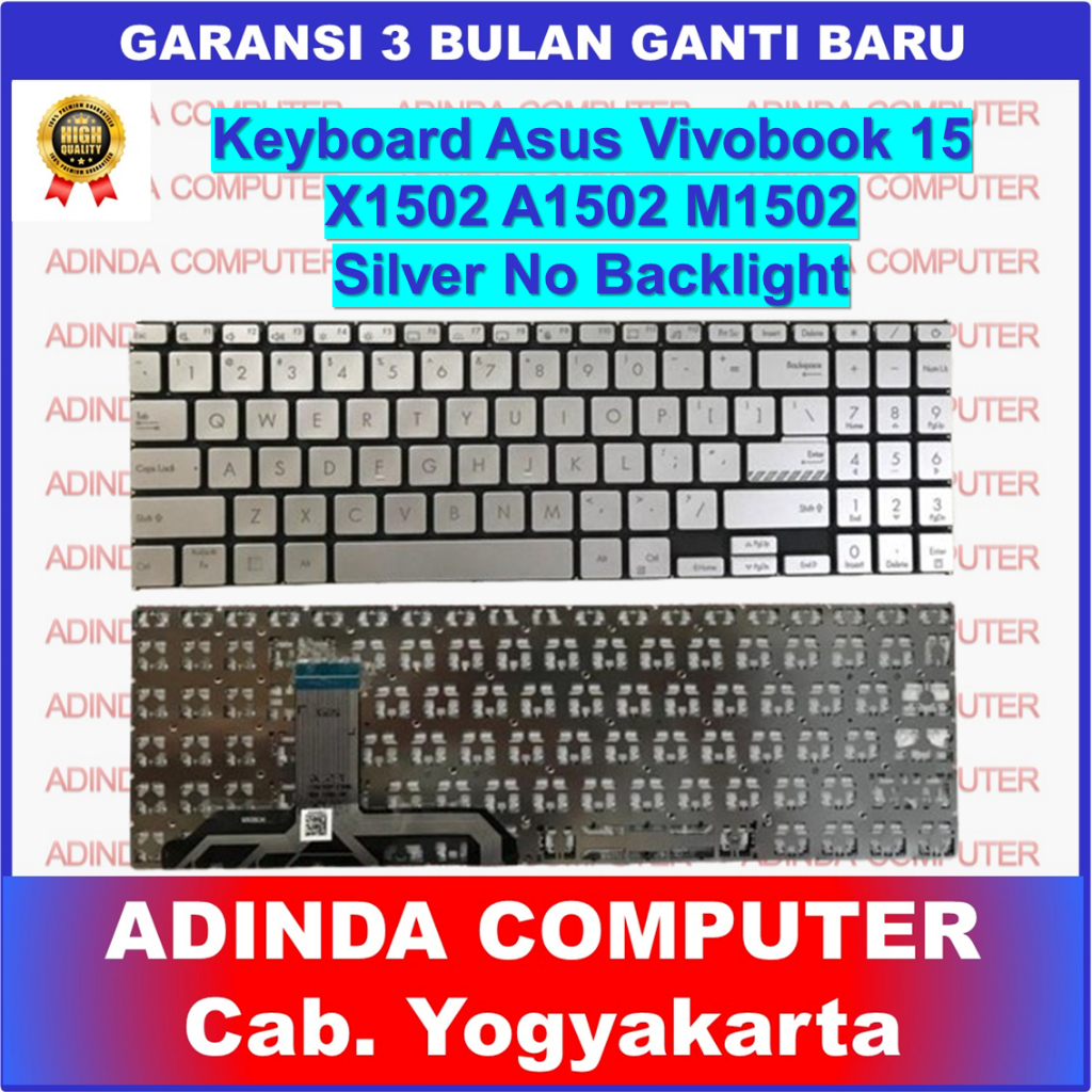 Jual Keyboard Asus Vivobook 15 X1502 A1502 A1502z A1502za B1502 D1502 ...