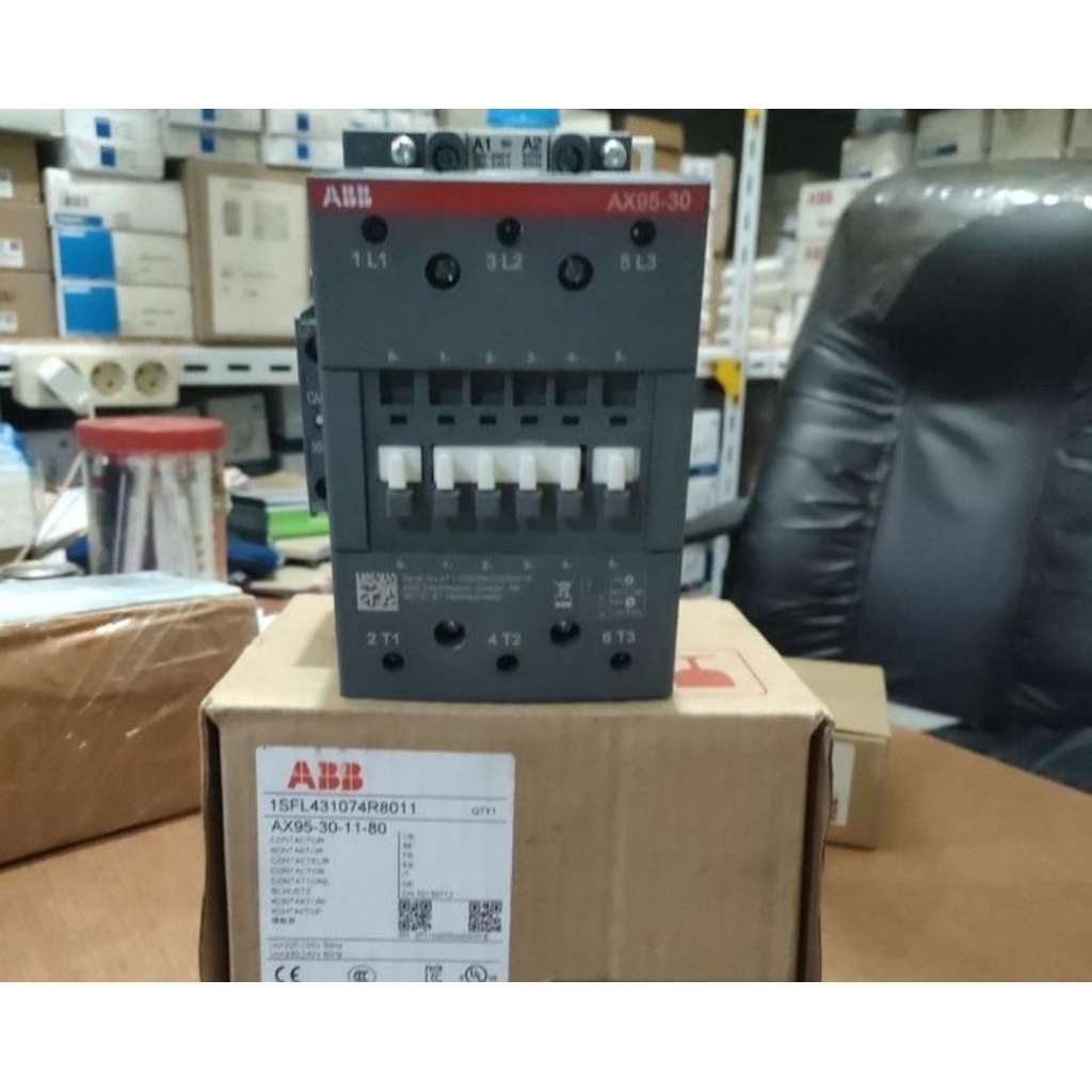 Jual KONTAKTOR/CONTACTOR ABB AX95-30-11-80 220V/AX95-30-11-80 ABB ...
