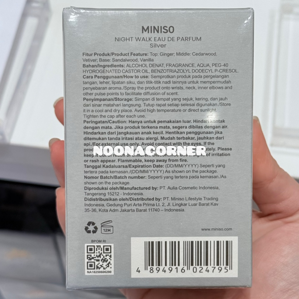 Jual Miniso Perfume ‼️ Parfum EDP Cowok / Men’s Perfume - Eau de Parfum ...