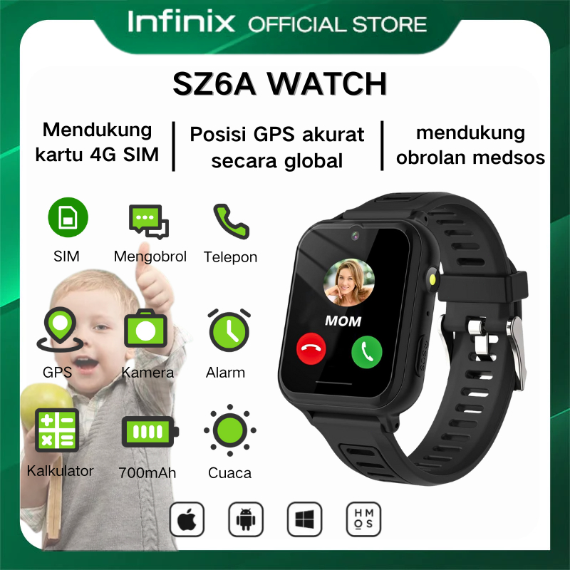 Jual 【✨100% Original 12 bulan garansi】infinix smart Watch Z6