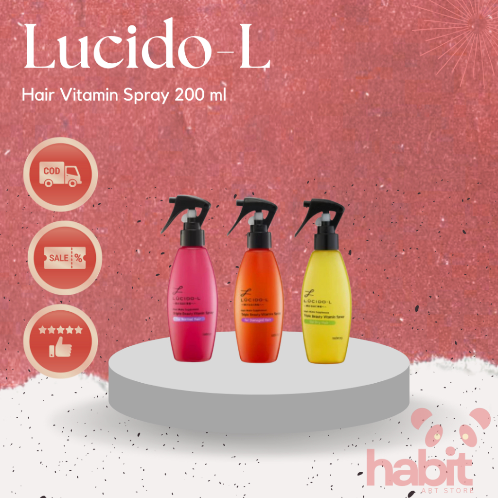 Jual Lucido-L Hair Vitamin Spray 200 ml | Shopee Indonesia