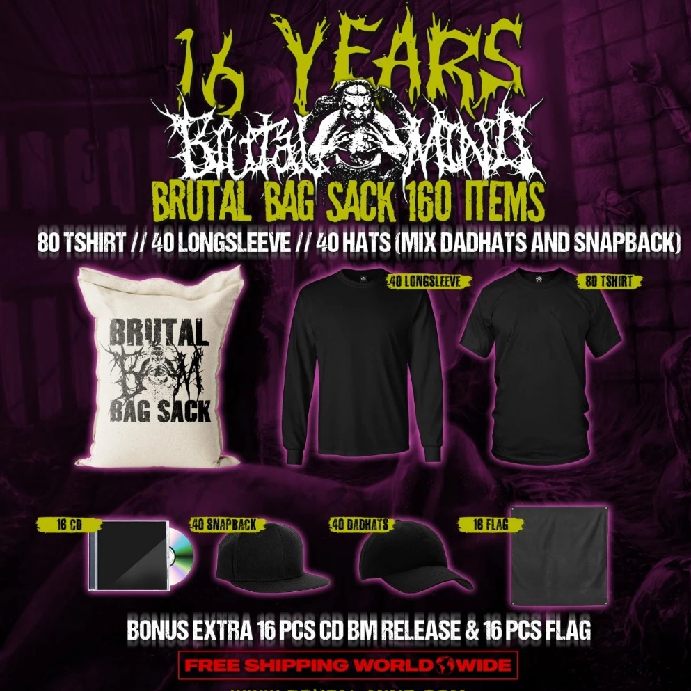 Jual Brutal Bag Sack 160 Items 16 Years Brutal Mind Shopee Indonesia