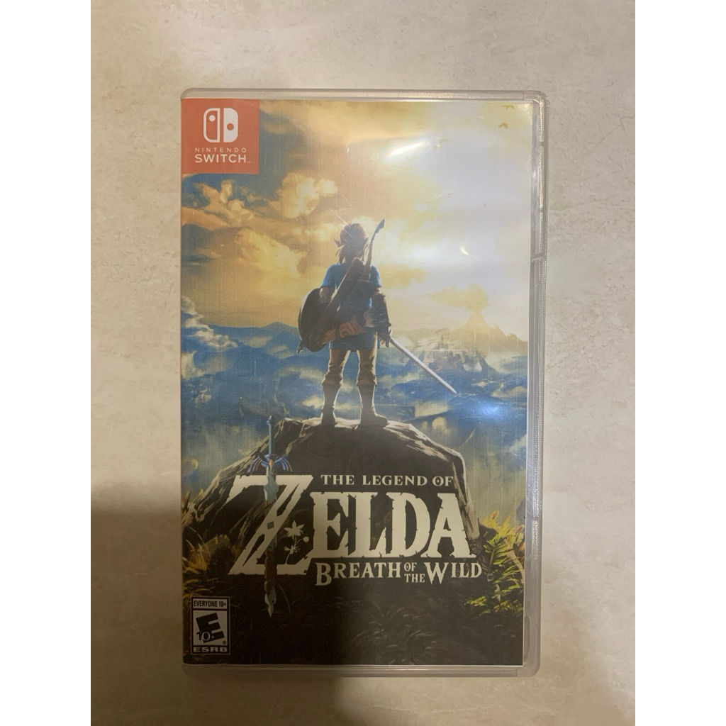 Jual nintendo switch cartridge card game the legend of zelda breath of ...