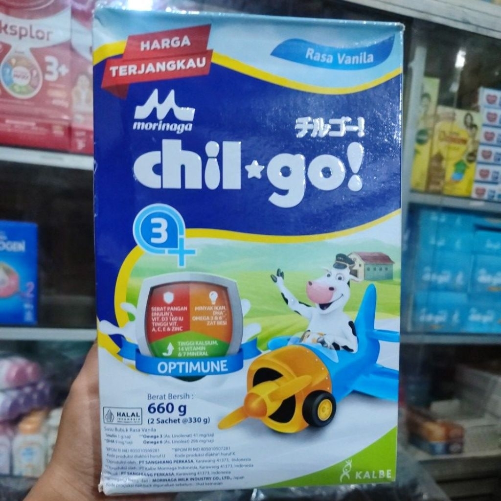 Jual CHIL GO 3+ VANILA 270g | Shopee Indonesia