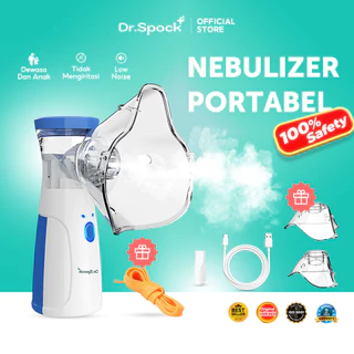 Dr.Spock Nebulizer Portable / alat Nebulizer Anak / Nebulizer N7 Plus