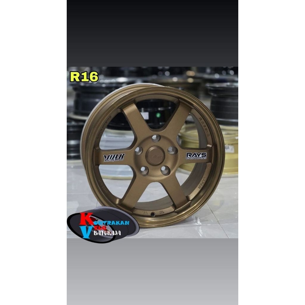Jual Velg Volk Rays TE37 R16 ( INNOVA ERTIGA RUSH TERIOS XPANDER DLL ...